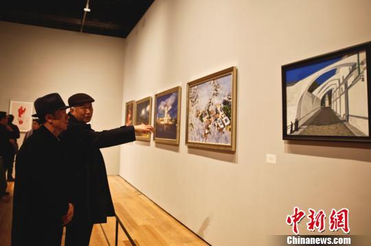 乌克兰写生、北京办展 中乌艺术家上百幅作品在京展出